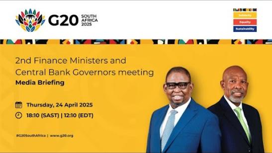 Joint Press briefing following the 2nd G20 Finance Ministers & Central Bank Governors Meeting